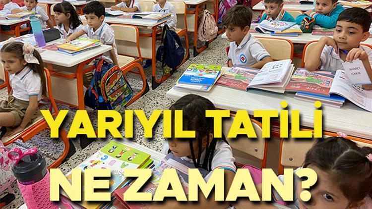 YARIYIL TATİLİ NE ZAMAN 2025? 15 tatil hangi ayda başlıyor ve bitiyor? 2024-2025 MEB çalışma takvimi sömestr tatili tarihleri