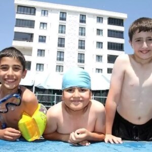 erzurumda portatif yuzme havuzu acildi KOmyr6XK