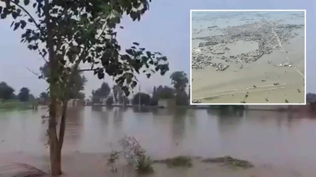 hindistan barajlardaki fazla suyu bosaltti pakistanda 22 kisi hayatini kaybetti aHC3JBF4