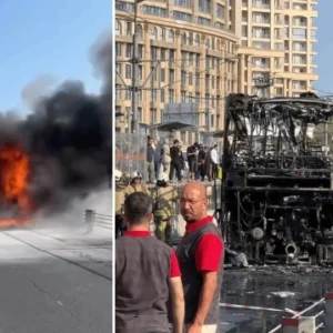 sultangazide otobuste yangin tramvay seferleri durduruldu ViBC1BgK