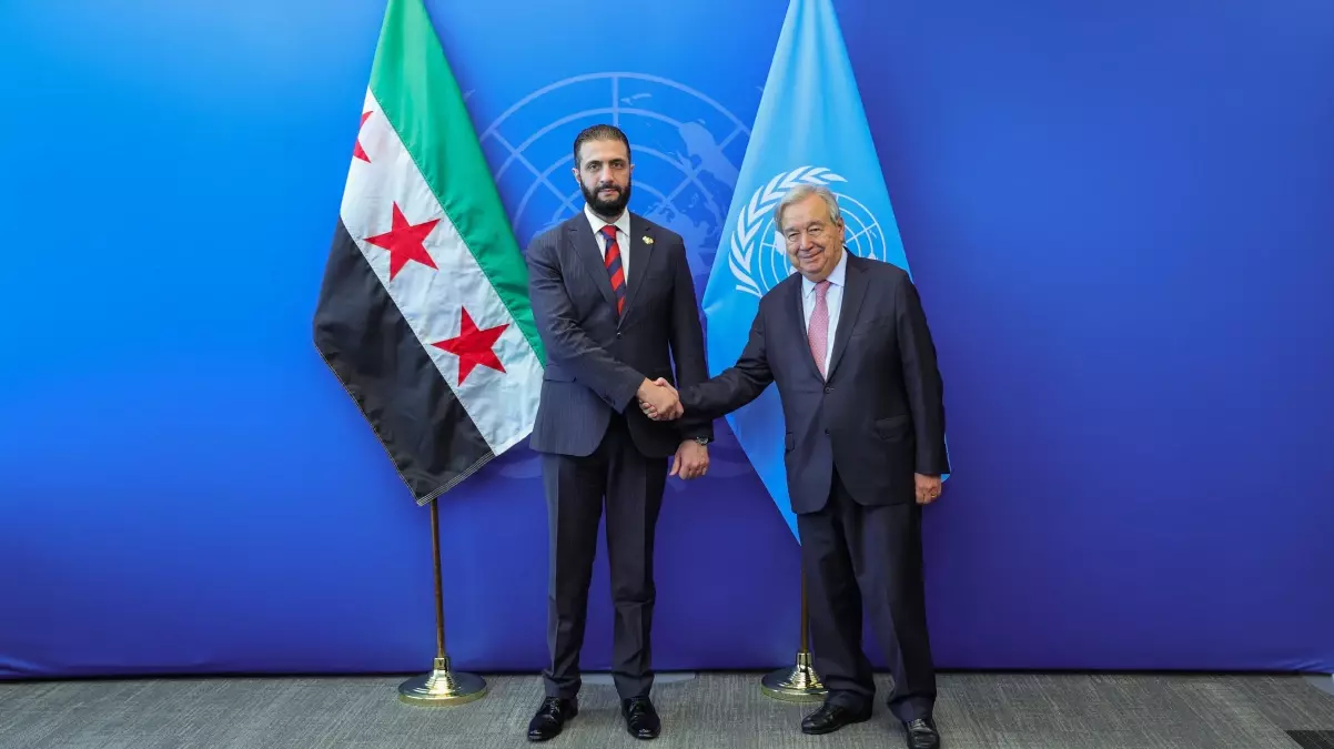 guterres suriye cumhurbaskani ile gorustu LqP4TIrh