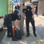 Samsunda supheli valiz panigi iaZfZtZu